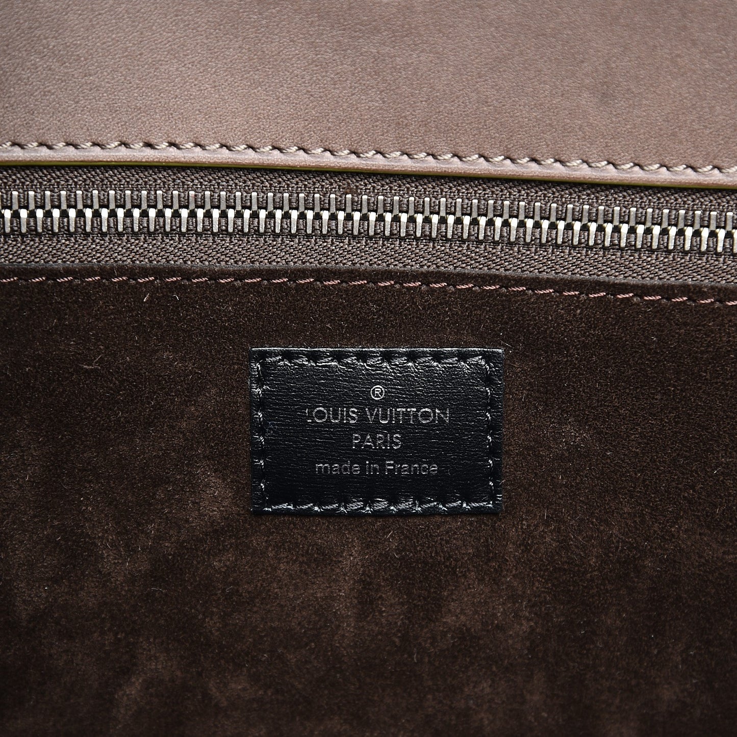 Veau Cachemire Cuir Orfevre Tote W PM Gris Neon