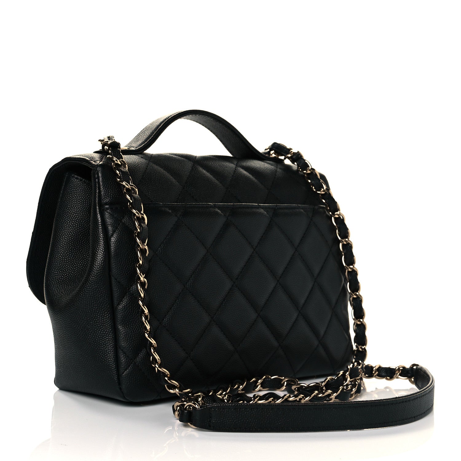 Chanel Caviar Quilted Medium Business Affinity Flap Black 3 of 9
