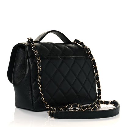 Chanel Caviar Quilted Medium Business Affinity Flap Black 3 of 9