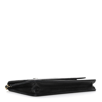 Chanel Caviar Timeless CC Wallet On Chain WOC Black 3 of 6