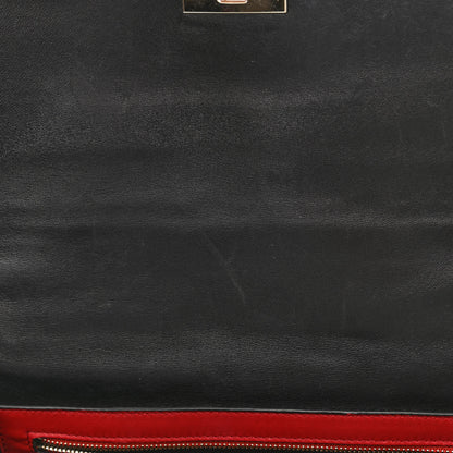 Valentino Garavani Lambskin Large Rockstud Spike Shoulder Bag Black 10 of 11