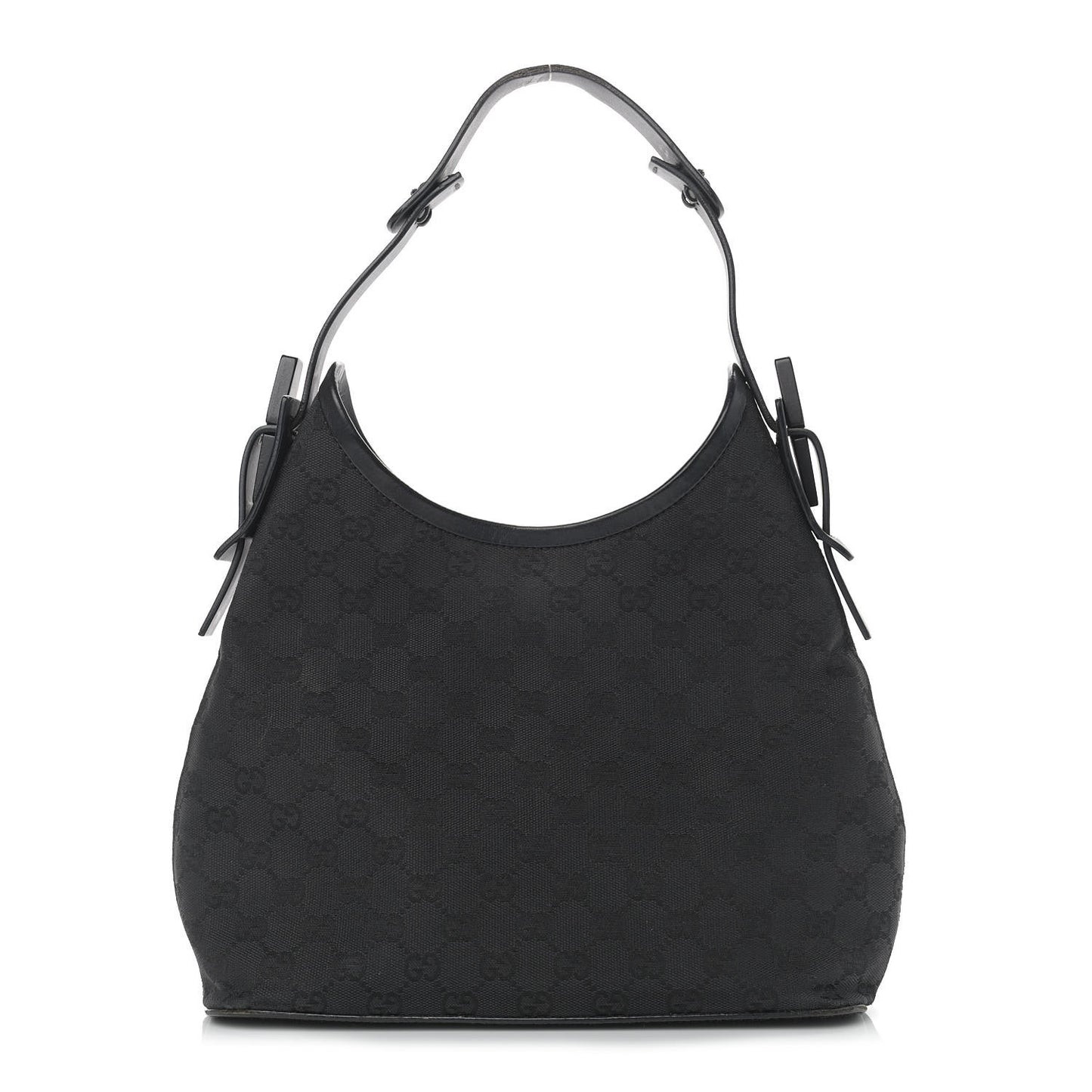 Monogram Small Hobo Black