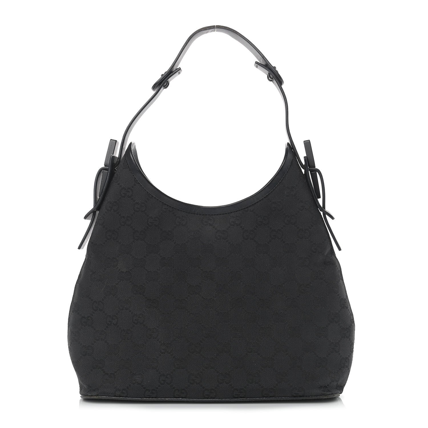 Gucci Monogram Small Hobo Black 1 of 17