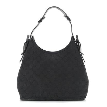 Gucci Monogram Small Hobo Black 1 of 17