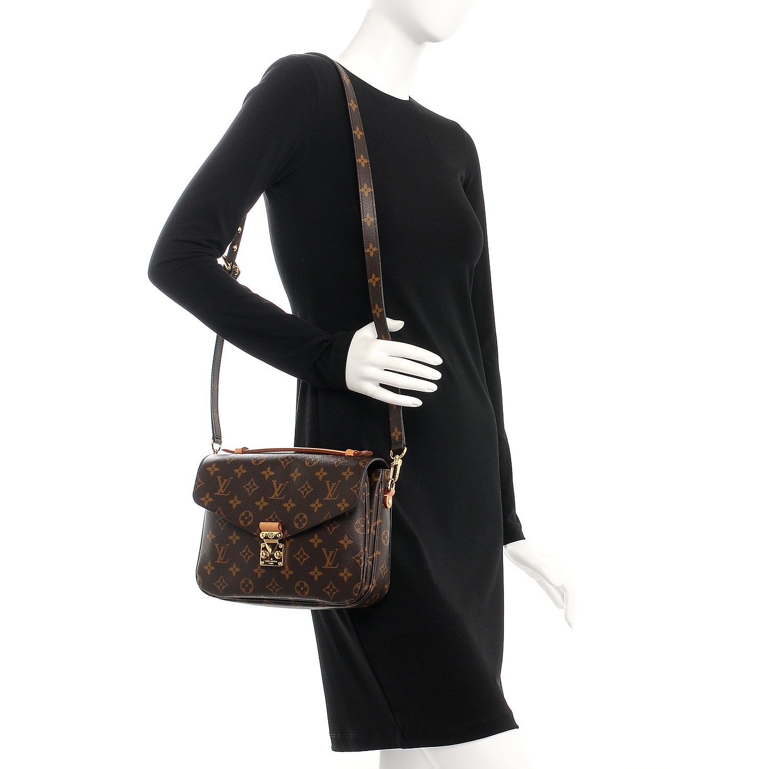 Louis Vuitton Monogram Pochette Metis 2 of 7