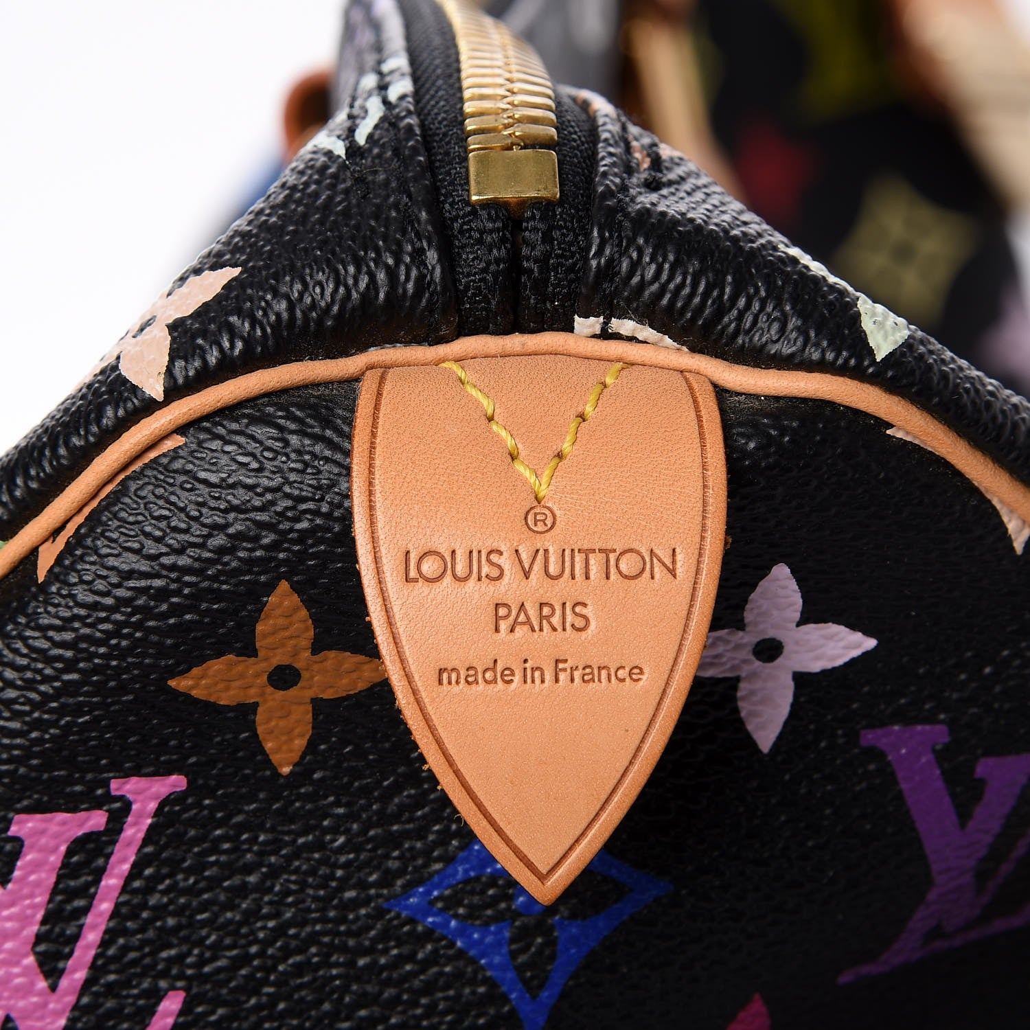 Louis Vuitton Monogram Multicolor Keepall 45 Black 5 of 7