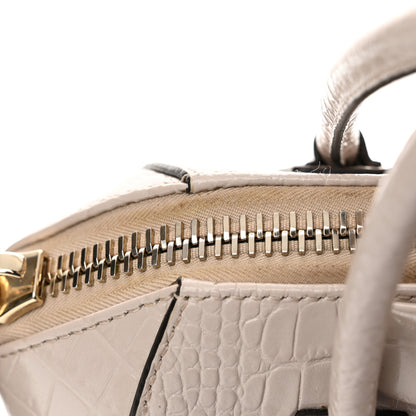 Givenchy Calfskin Crocodile Embossed Mini Antigona Dune 12 of 16