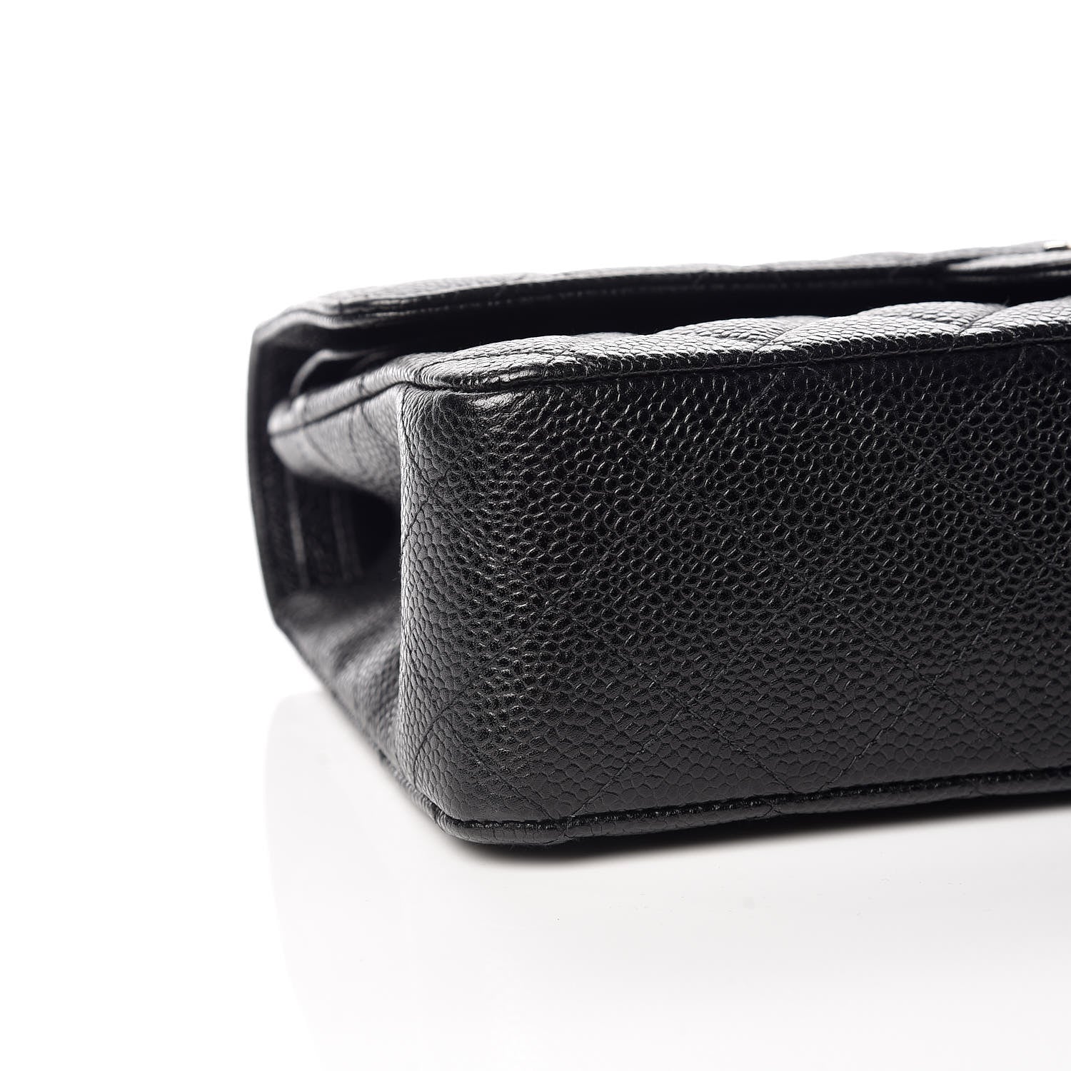Chanel Caviar Quilted Medium Double Flap Black 6 of 10