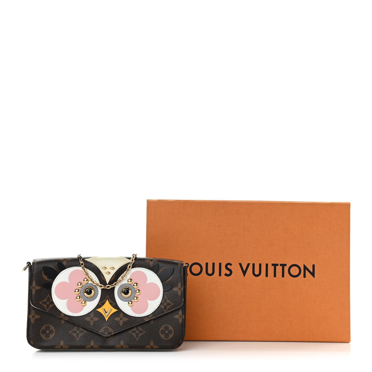 Monogram Lovely Birds Pochette Felicie Chain Wallet