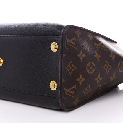 Louis Vuitton Calfskin Monogram On My Side Black 7 of 9