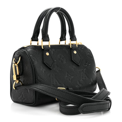 Louis Vuitton Empreinte Monogram Nano Speedy Black 3 of 8