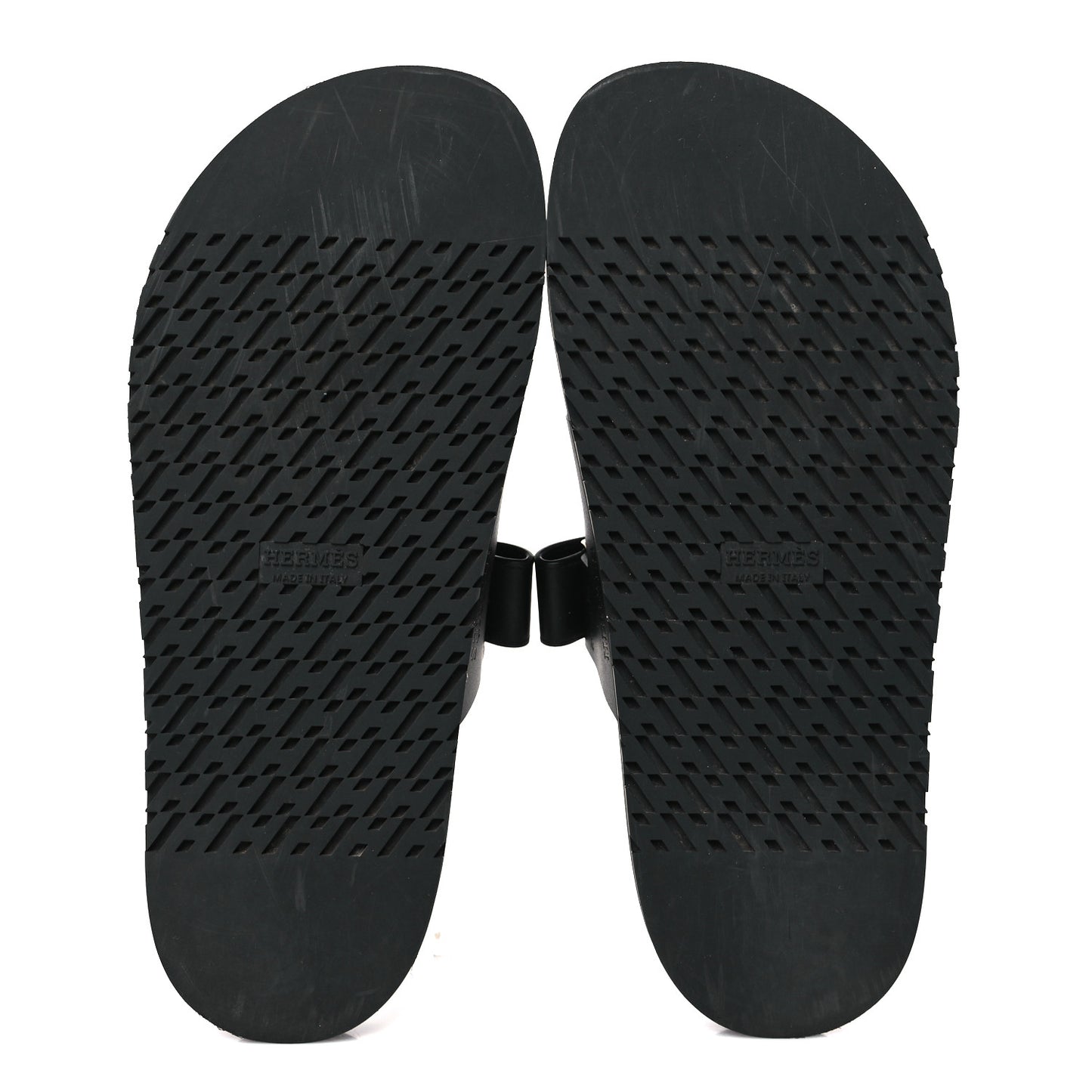 Calfskin Womens Chypre Sandals 39.5 Black
