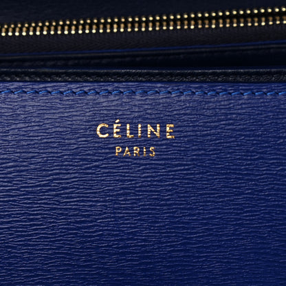 Celine Liege Calfskin Medium Classic Box Flap Bag Indigo 6 of 11