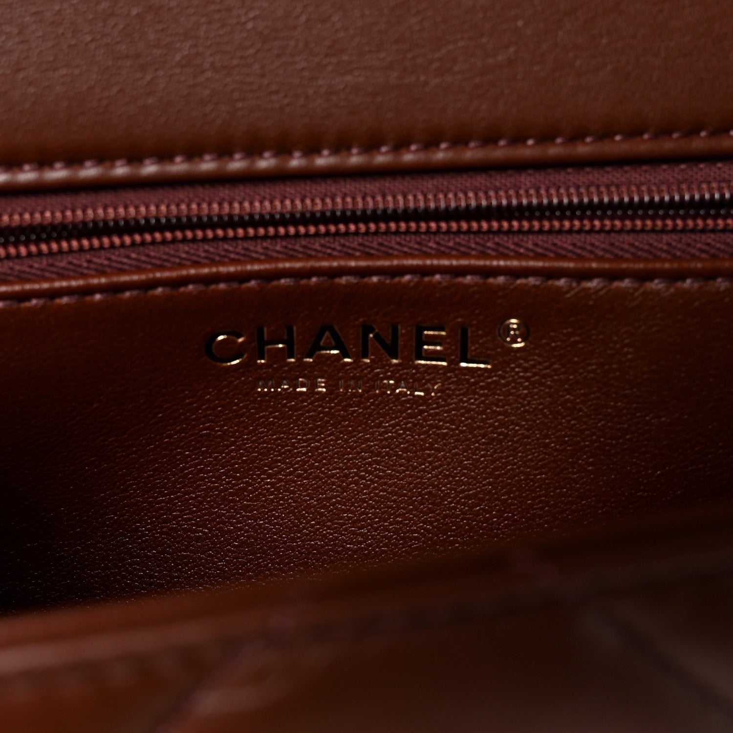 Chanel Shearling Lambskin Quilted Furry Coco Flap Dark Brown Beige 10 of 21