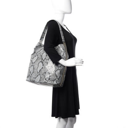 Stella McCartney Faux Python Bailey Boo Hobo Blue 2 of 9