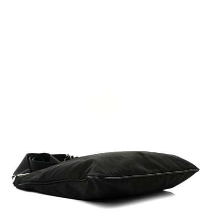 Prada Nylon Saffiano Flat Messenger Bag Black 4 of 12