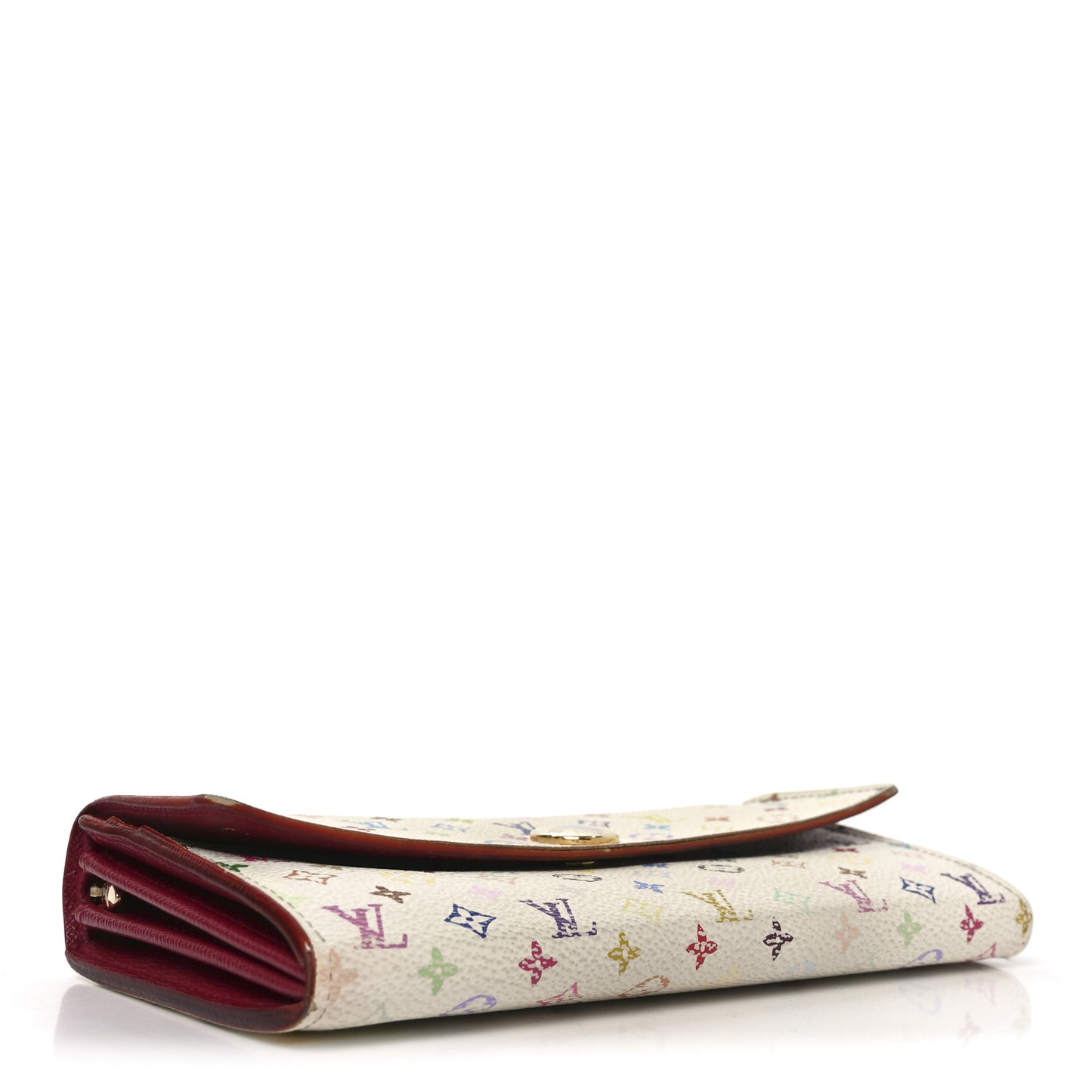 Monogram Multicolor Sarah Wallet White Eglantine