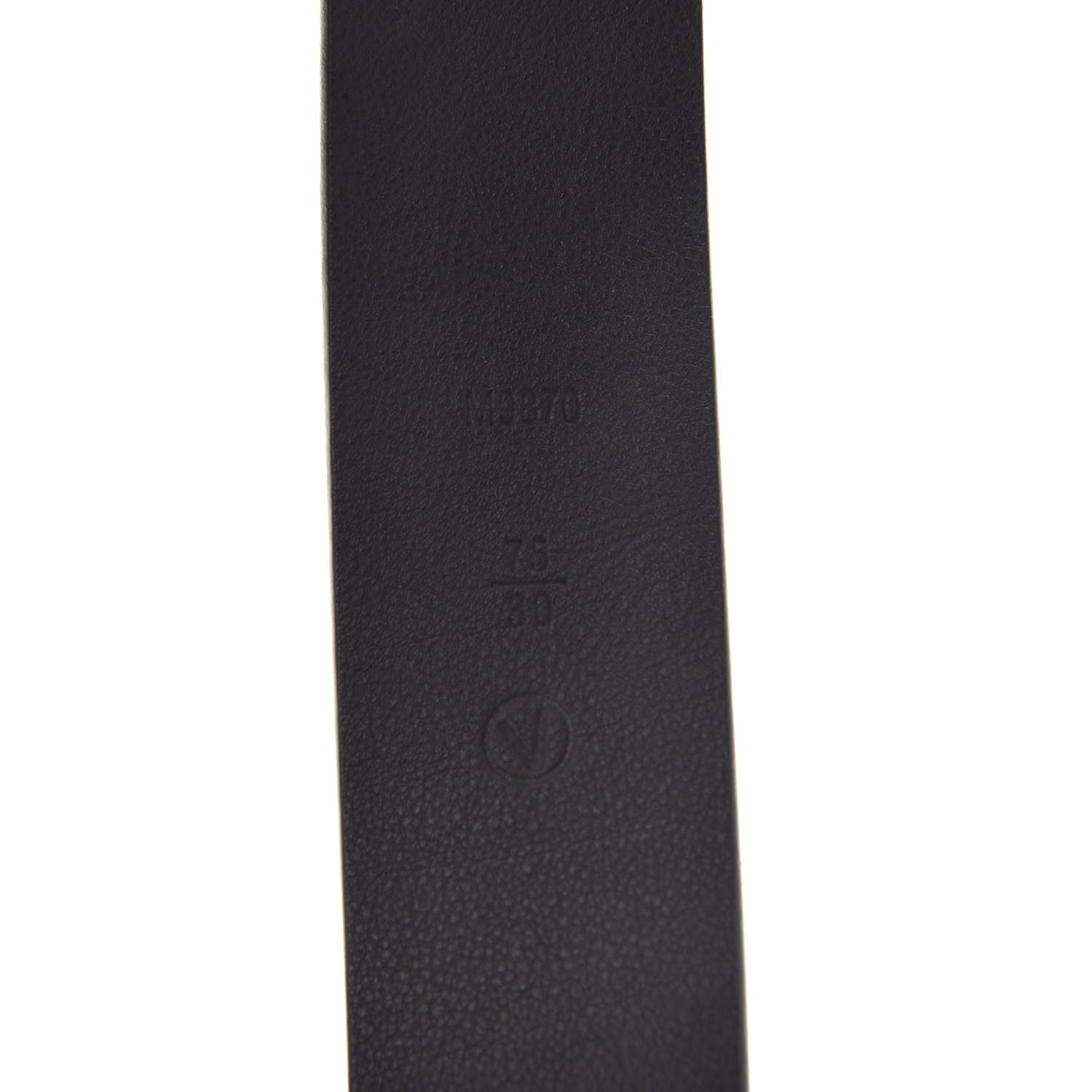 Louis Vuitton Calfskin Ecrin Belt 75 30 Amarante 5 of 6