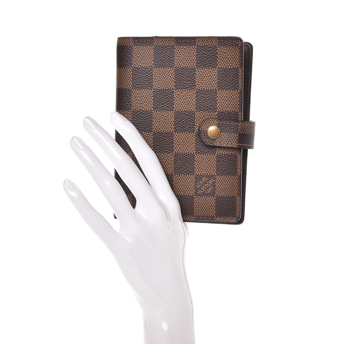 Damier Ebene Small Ring Agenda Cover
