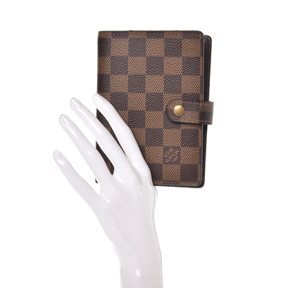 Louis Vuitton Damier Ebene Small Ring Agenda Cover 2 of 9