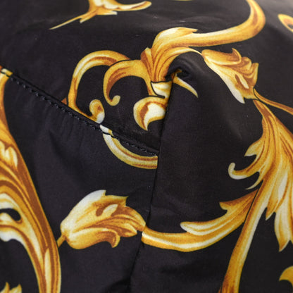 Versace Nylon Baroque Print Tote Black 9 of 11