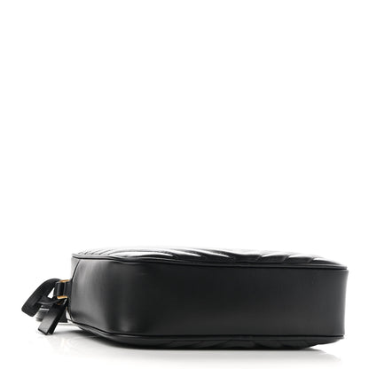 Saint Laurent Calfskin Matelasse Monogram Lou Camera Bag Black 4 of 8