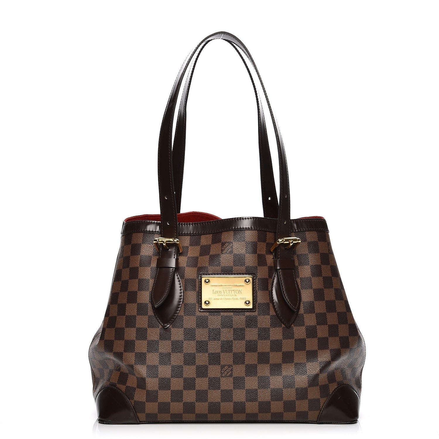 Louis Vuitton Damier Ebene Hampstead MM 1 of 10