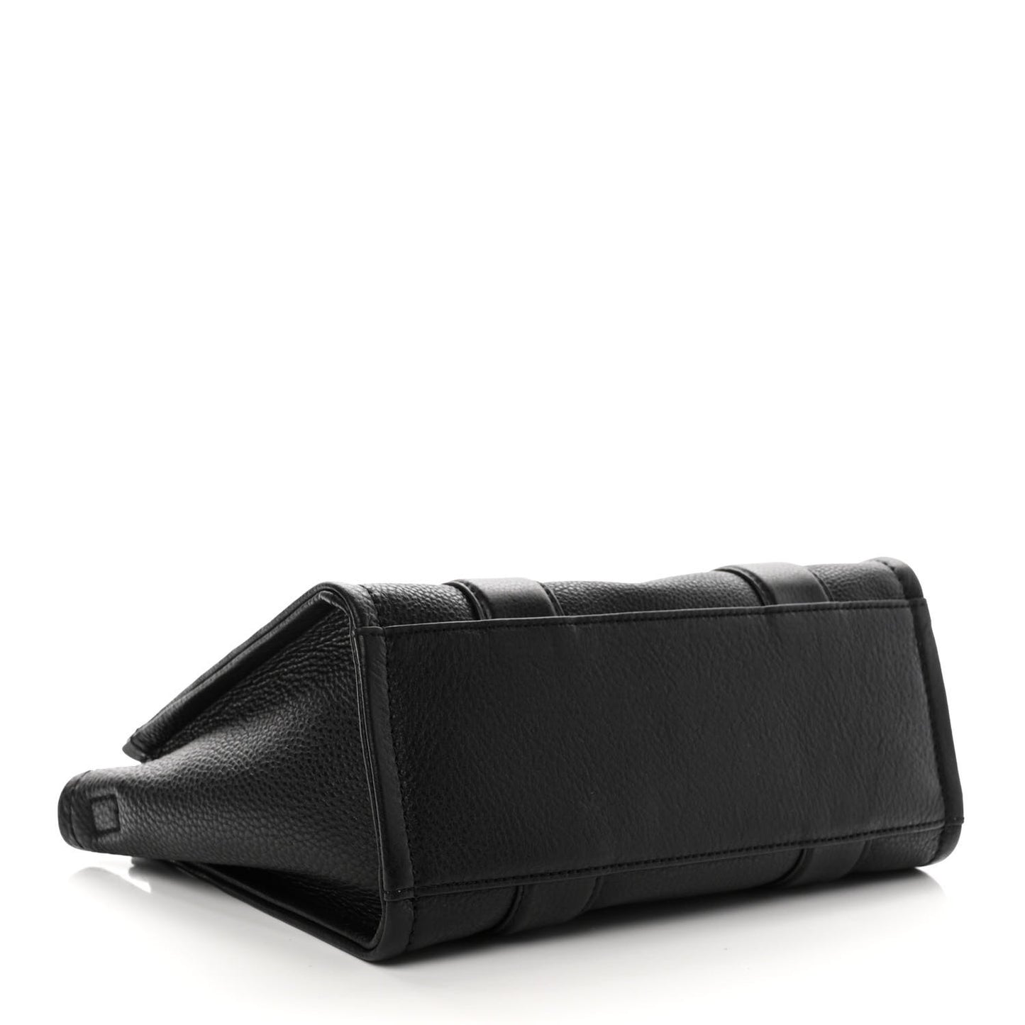Grained Calfskin Small The Tote Bag Black