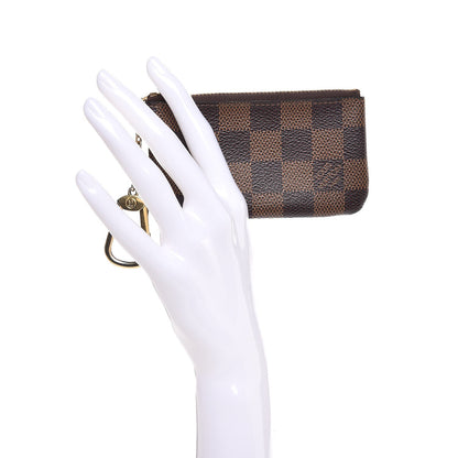Louis Vuitton Damier Ebene Key Pouch 2 of 8