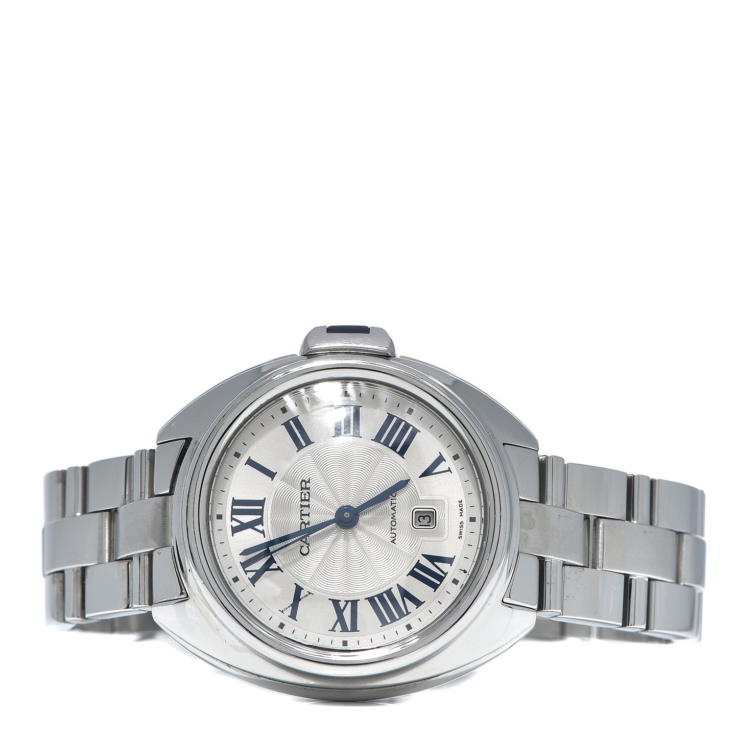Stainless Steel 31mm Cle De Automatic Watch