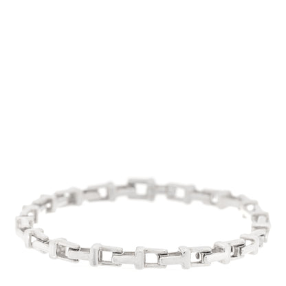 Tiffany Sterling Silver T Link Chain Bracelet 1 of 3