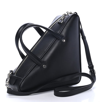 Balenciaga Calfskin S Triangle Duffle Black 2 of 5