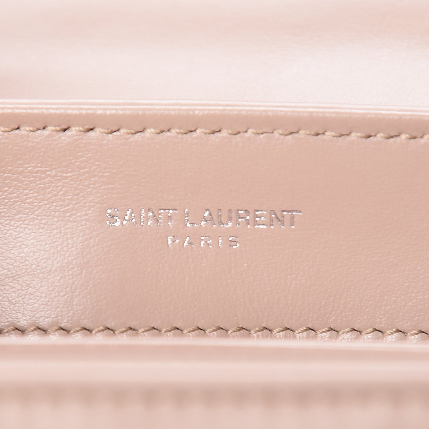 Calfskin Y Quilted Monogram Toy Loulou Crossbody Bag Dark Beige