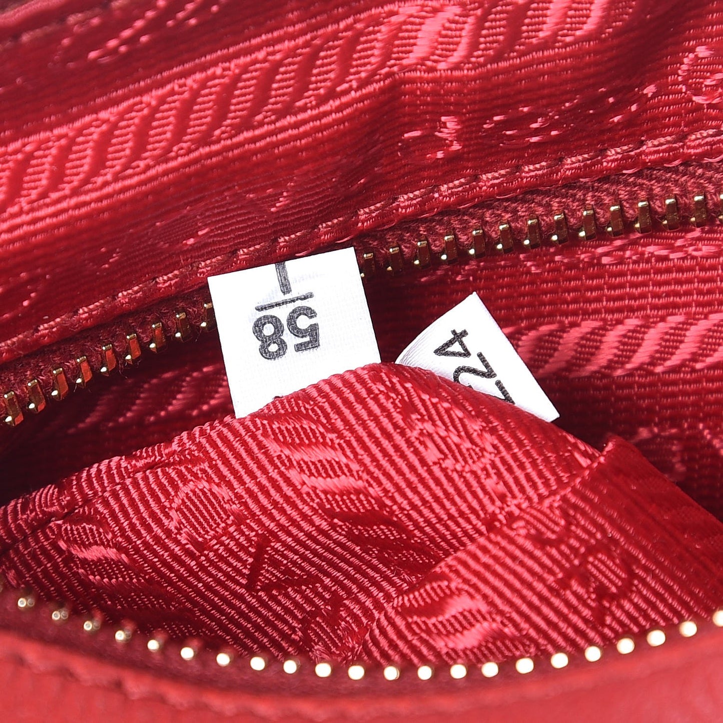 Vitello Daino Pochette Bag Fuoco