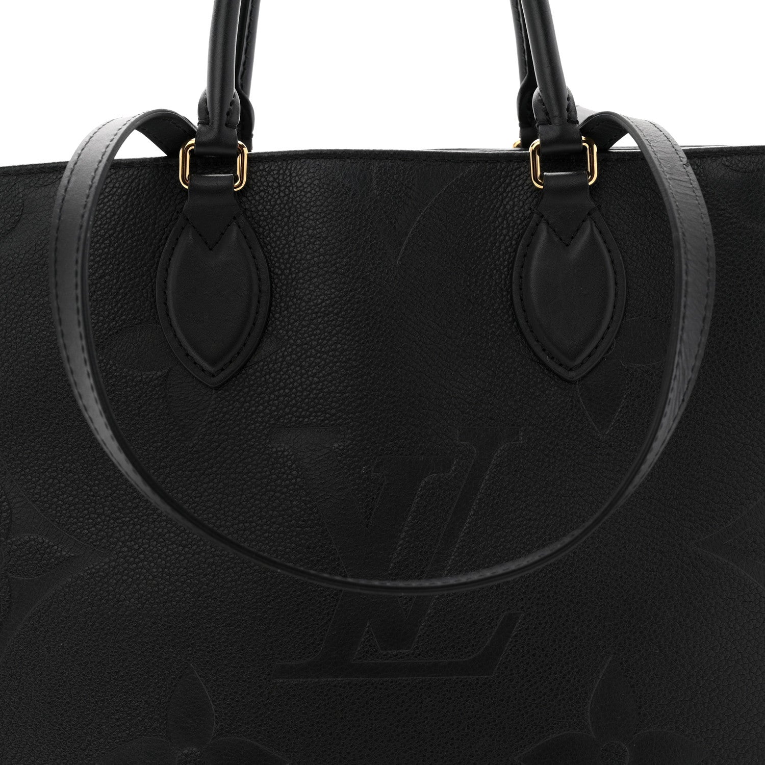 Louis Vuitton Empreinte Monogram Giant Onthego MM Black 7 of 11