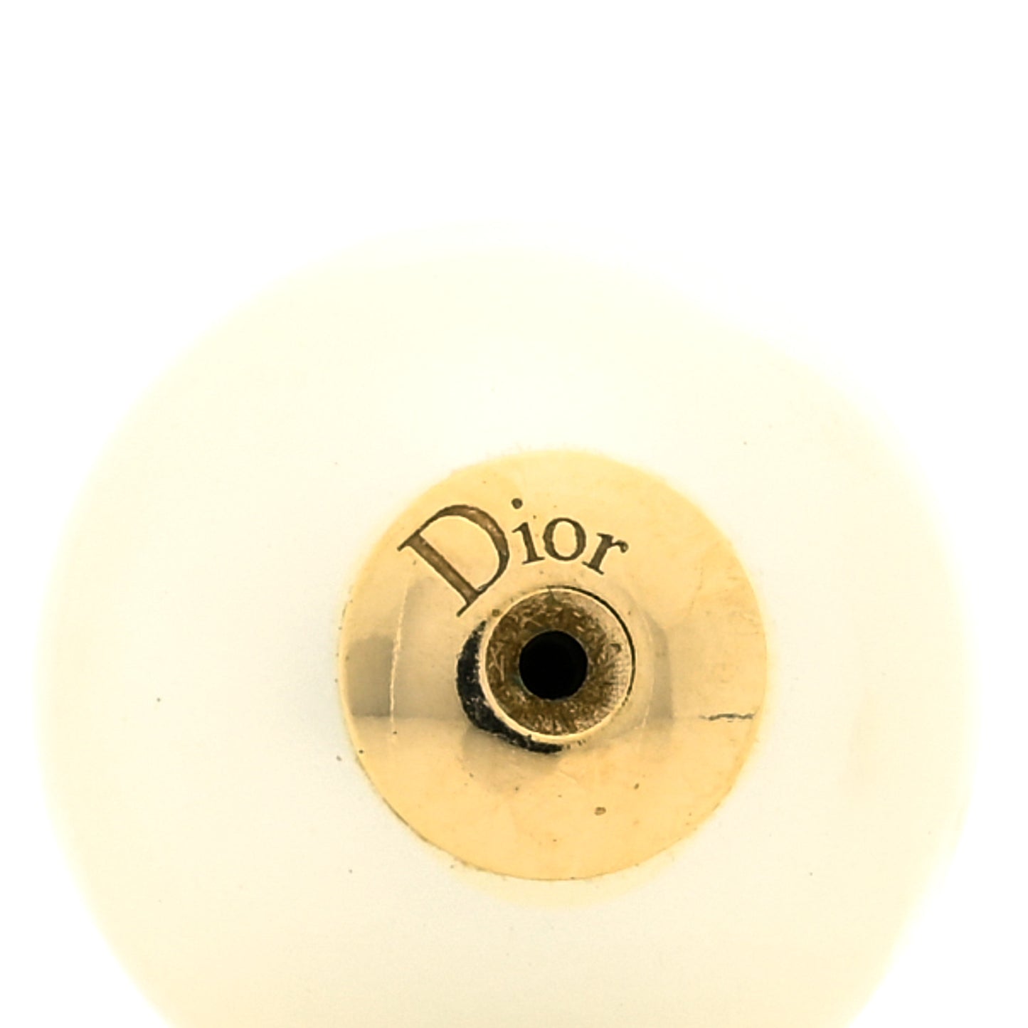 Pearl Mise En Dior Tribal Earrings Gold