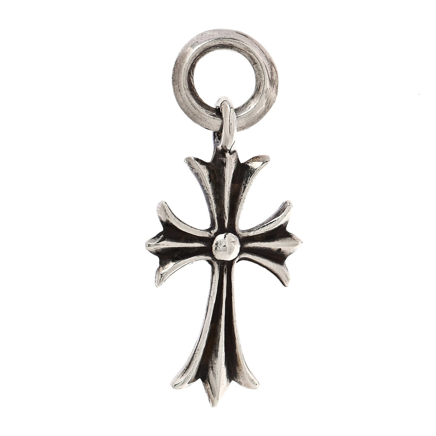 Sterling Silver Double Cross Pendant