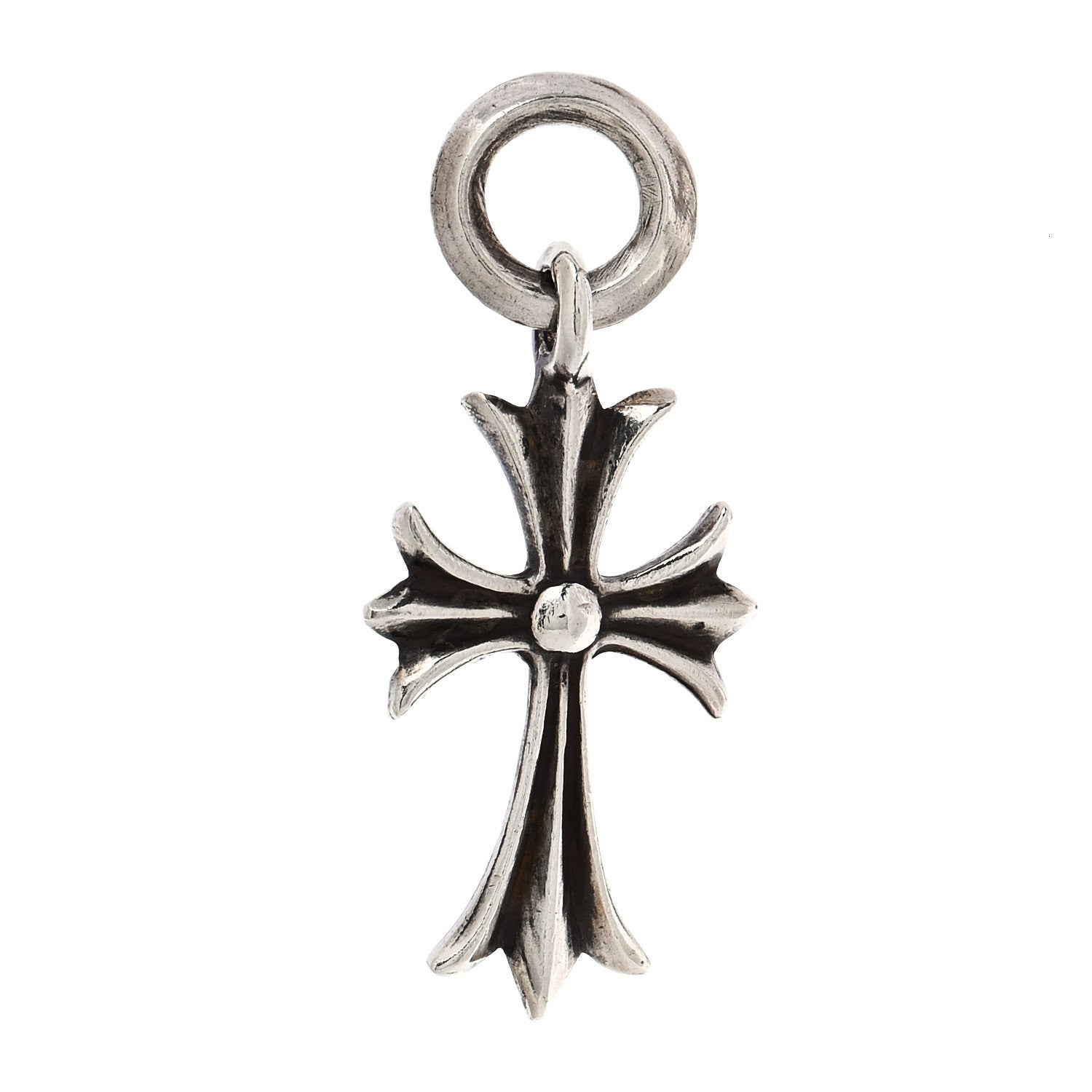 Chrome Hearts Sterling Silver Double Cross Pendant 3 of 4