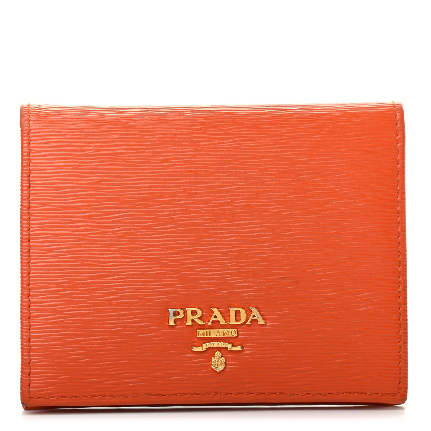 Vitello Move Bifold Wallet Papaya
