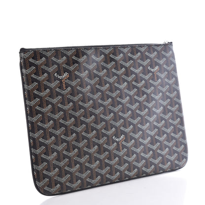 Goyard Goyardine Senat Pochette MM Black 3 of 7
