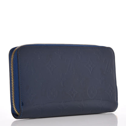 Louis Vuitton Vernis Zippy Wallet Blueberry 3 of 7