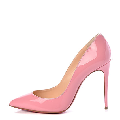 Christian Louboutin Patent Pigalle Follies 100 Pumps 39 Rose 1 of 13