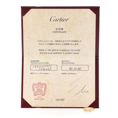 Cartier 18K Yellow Gold 3.5mm LOVE Wedding Band Ring 51 5.75 5 of 5