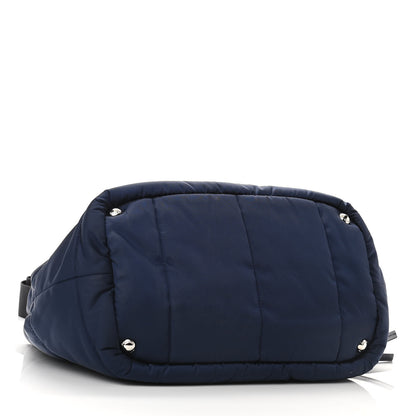 Prada Tessuto Nylon Bomber Tote Baltico 4 of 9