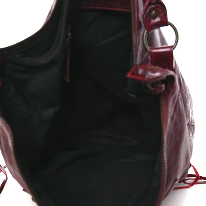 Balenciaga Agneau Classic Hardware Day Hobo Rouge Grenat 5 of 15