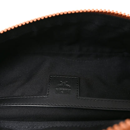 MCM Visetos Small Fusten Belt Bag Black Cognac 4 of 8