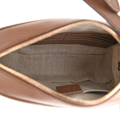 Gucci Monogram Mini Bree Messenger Bag Beige Tabacco 5 of 10