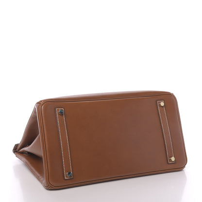 Hermes Tadelakt Birkin 35 Fauve 4 of 10