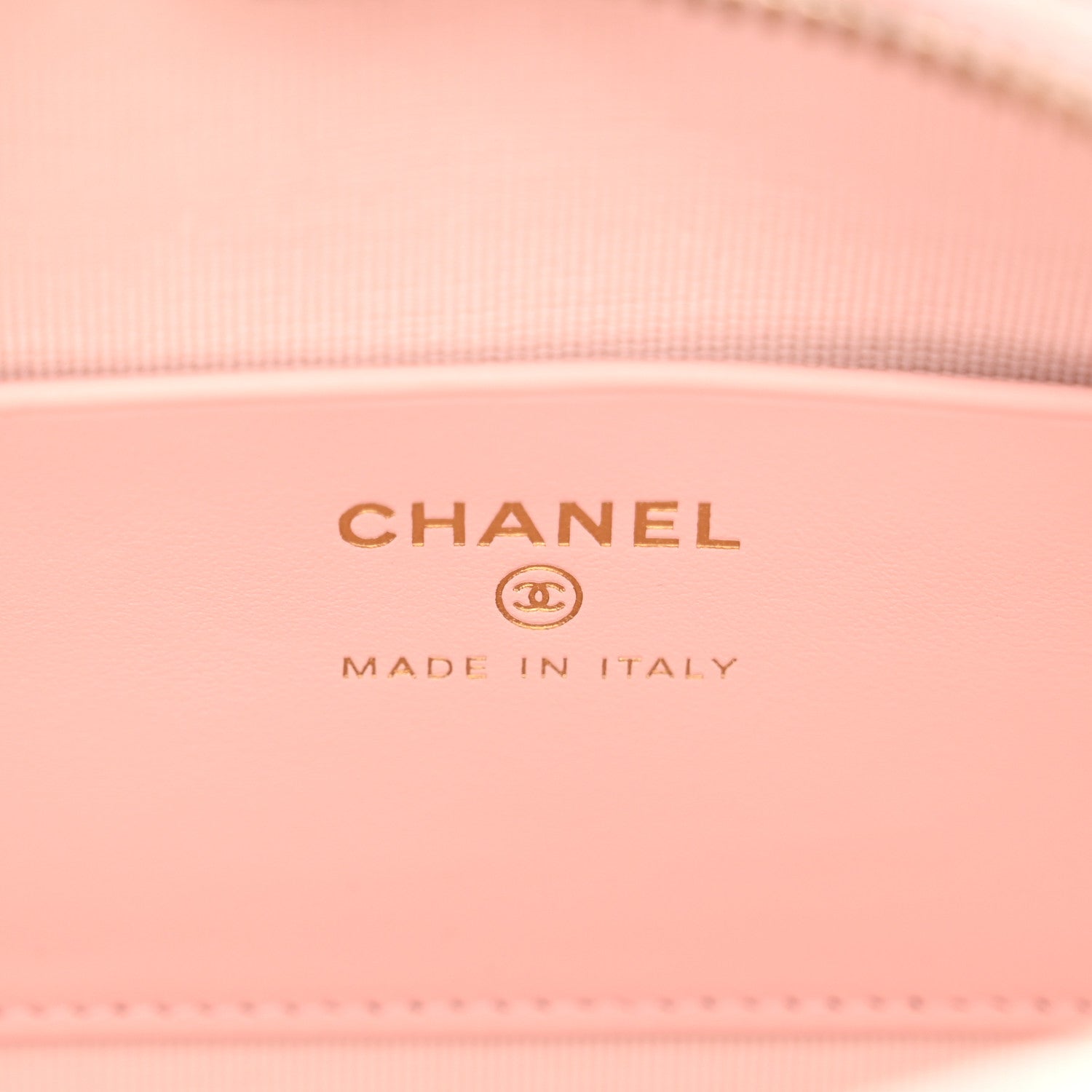 Chanel Caviar Quilted Barrel Clutch With Chain Light Pink 6 of 11