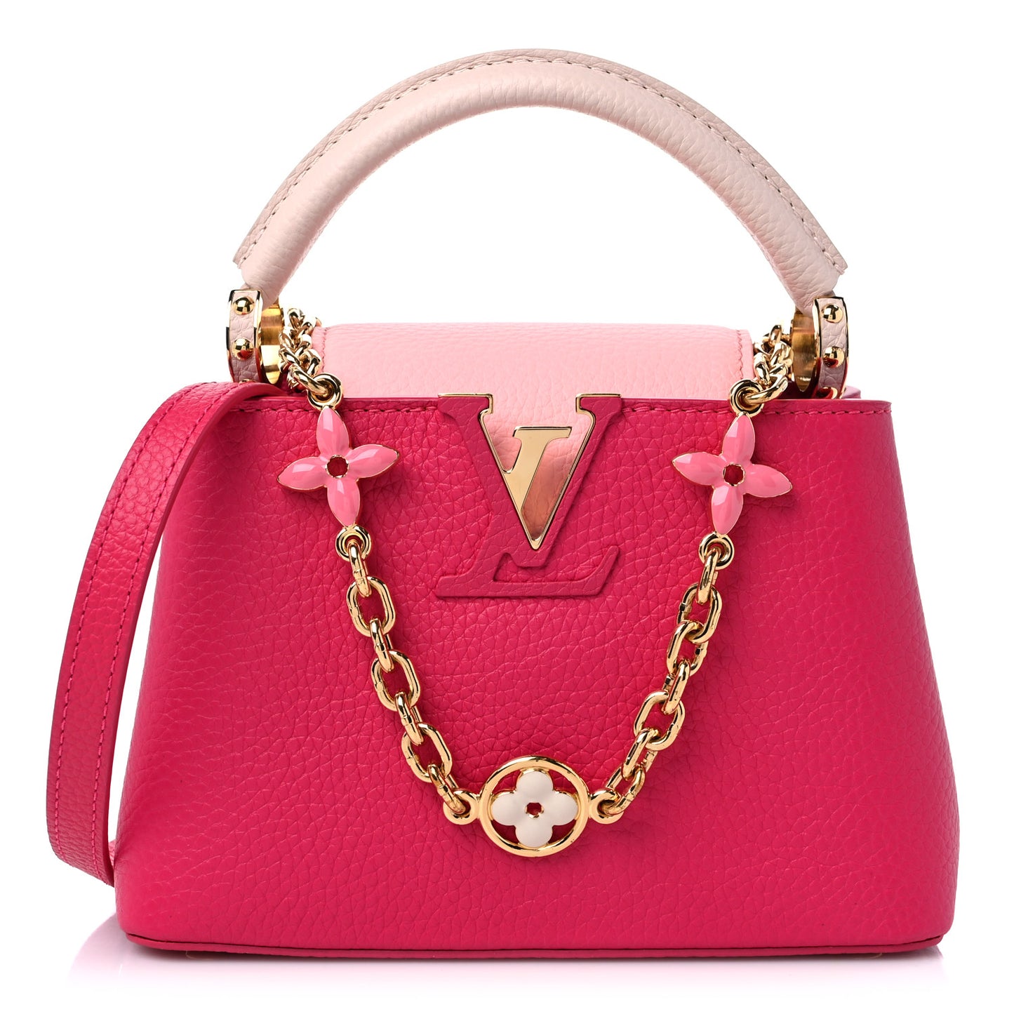 Taurillon Flower Chain Capucines Mini Rose Pondicherry